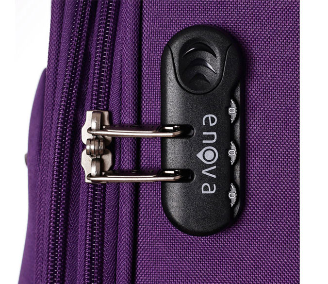 Mali, Srednji i Veliki Kofer Sa 4 Točka Enova Granada Purple 506140 - pogled 5