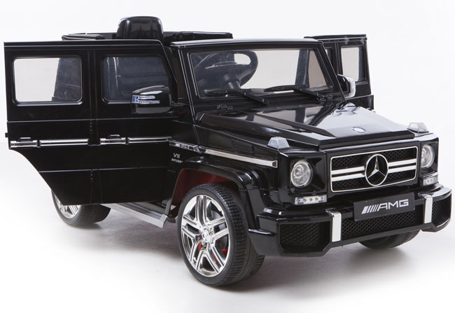 Dečiji automobil na akumulator Mercedes G 63 AMG crni - pogled 5
