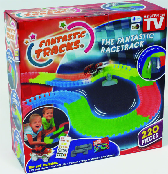 Fantastična auto staza koja svetli - pogled 5