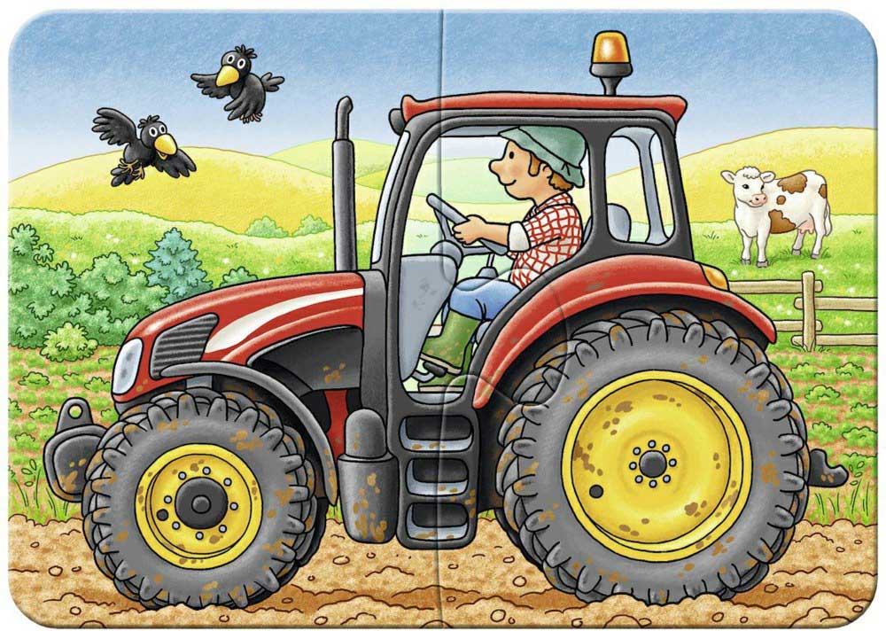 Ravensburger puzzle 20 delova - Mašine 06954 - pogled 5