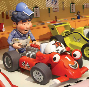 Rori trkački auto i Maša OP61001 - pogled 5