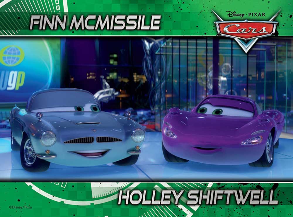 Ravensburger puzzle 72 dela -  4u1 Cars 07259 - pogled 5