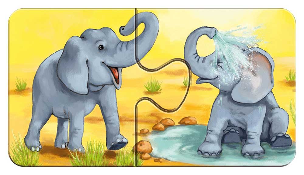 Ravensburger puzzle 18 delova - 9 u 1, slatke životinje 07331 - pogled 5