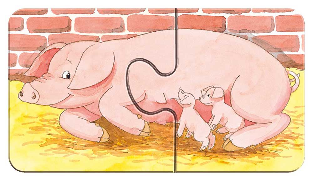 Ravensburger puzzle 18 delova - 9 u 1 na imanju 07333 - pogled 5