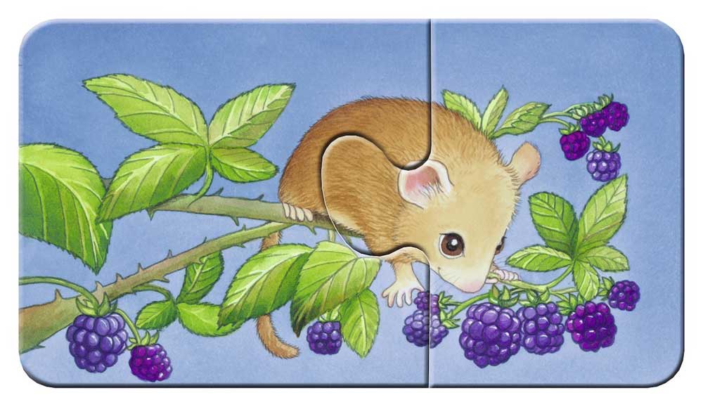 Ravensburger puzzle 18 delova - 9 u 1, šumske životinje 07365 - pogled 5