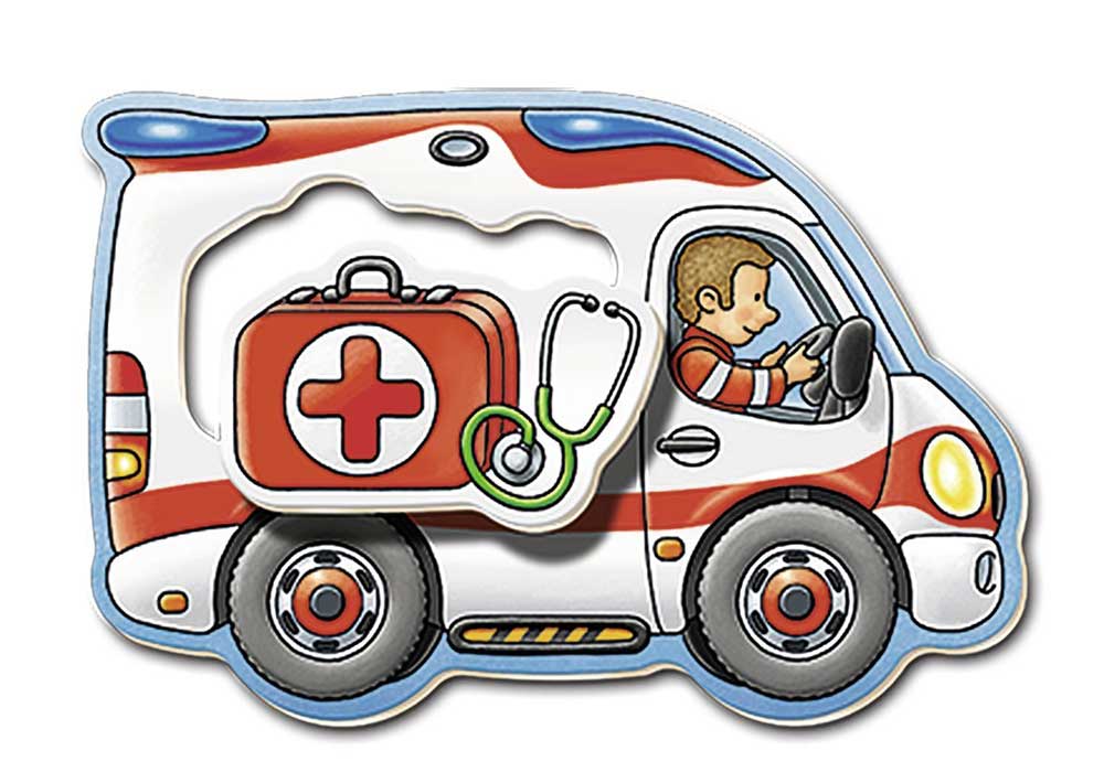 Ravensburger puzzle 12 delova - 6 u 1,vozila 07367 - pogled 5