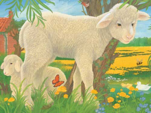 Ravensburger puzzle 12 delova - Kockice zeka 07412 - pogled 5