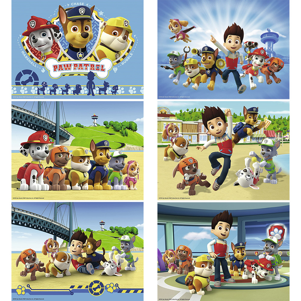 Ravensburger Kocke puzzle 12 delova - Paw Patrol 07424 - pogled 5
