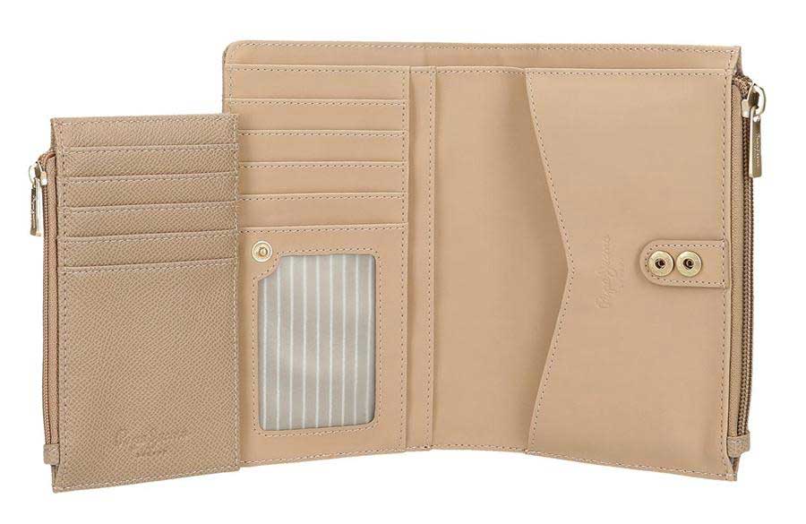 Ženski novčanik 17cm Pepe Jeans Elia beige 79486 - pogled 5