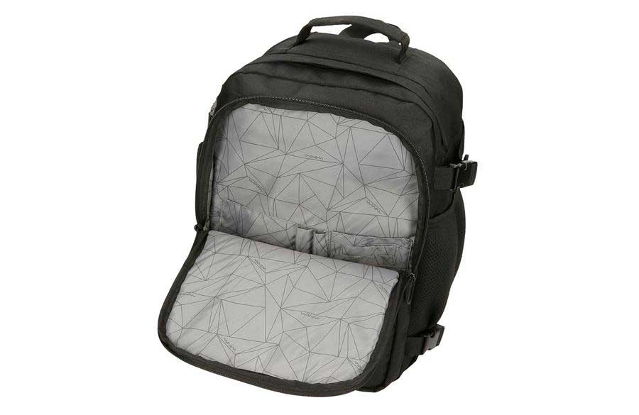 Putni kabinski ranac 40x28x20cm Foster black Movom 53728 - pogled 5