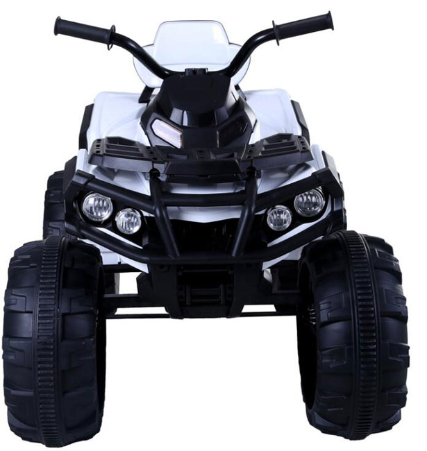 Dečiji motor na akumulator Kvad Beli - pogled 5