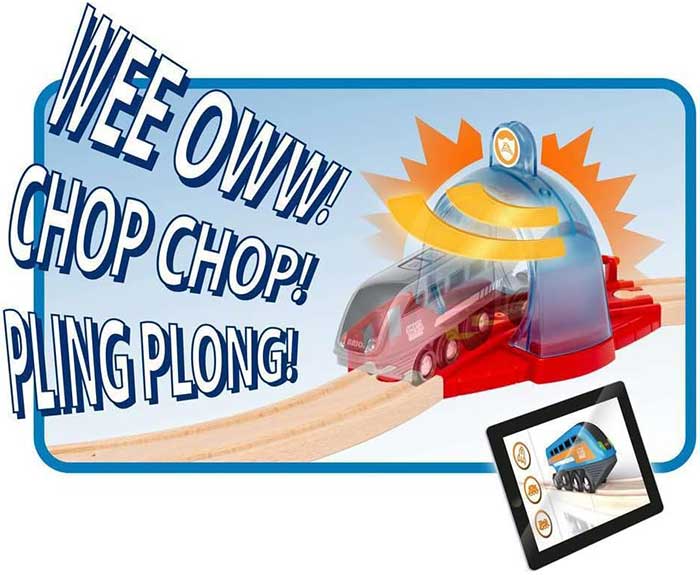 BRIO Smart Tech igračka Požar na železnici i vatrogasci 33976 - pogled 5