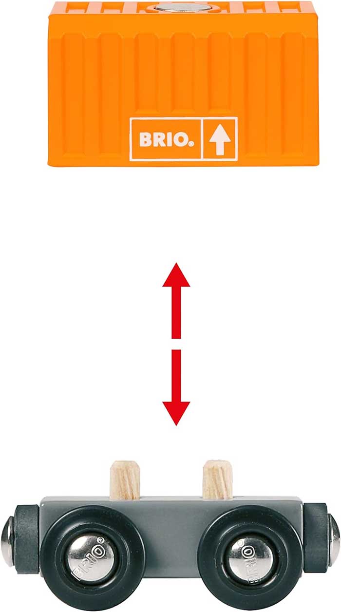 Brio Igračka Teretni voz sa tri vagona 33982 - pogled 5