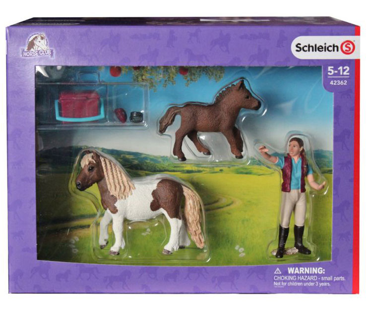 Schleich Figurice Domaće životinje - Konji - Timarenje ponija 42362 - pogled 5