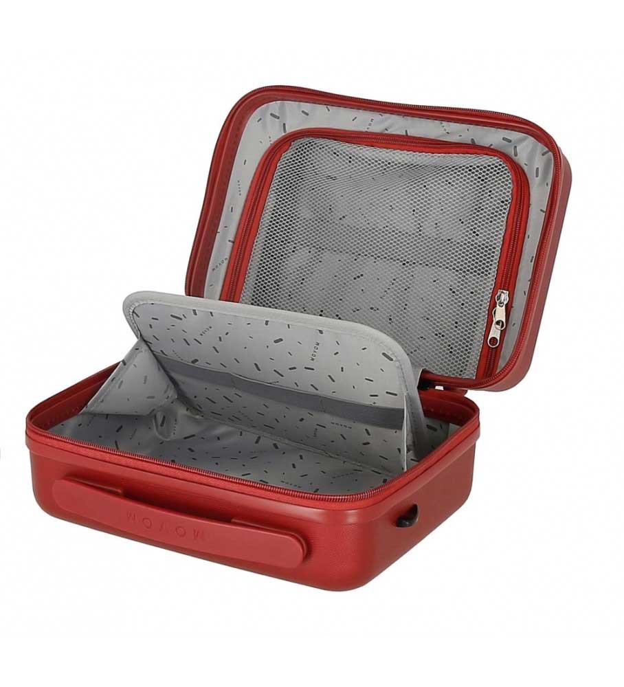 Kofer neseser za kozmetiku Movom Wood red 53139 - pogled 5
