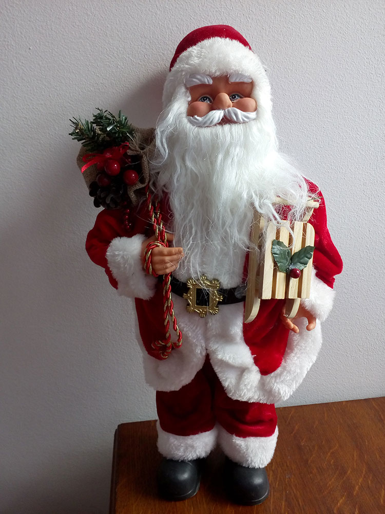 Deda Mraz Sa Sankama 43 cm - pogled 5