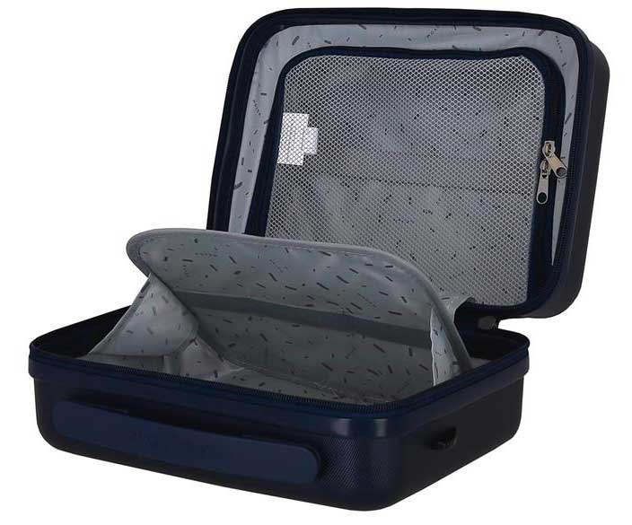 Kofer neseser za kozmetiku Movom Wood navy blue 53139 - pogled 5
