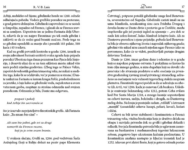 Dante, R. V. B. Luis - pogled 5
