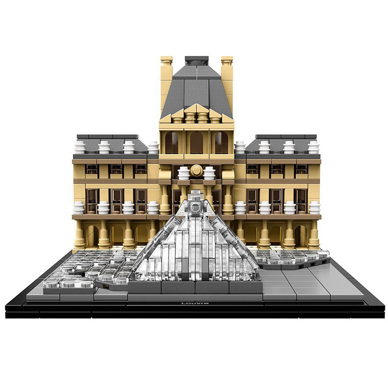 LEGO® kocke Architecture - Muzej Luvr 21024 - pogled 5