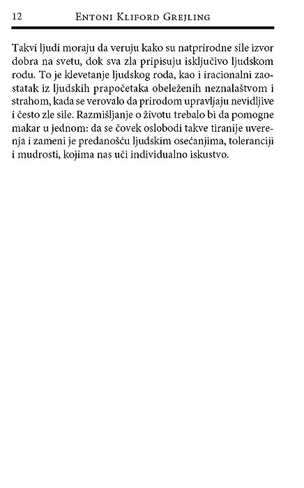 Smisao Stvari, E. K. Grejling - pogled 5