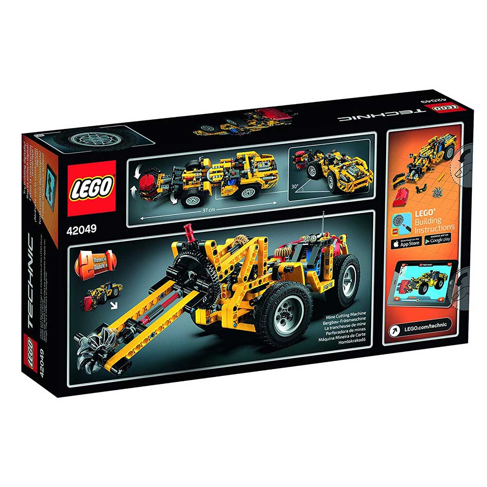 LEGO® Technic - Mine Loader - Vozilo za rukovanje minama - Model 2 u 1 42043 - pogled 5