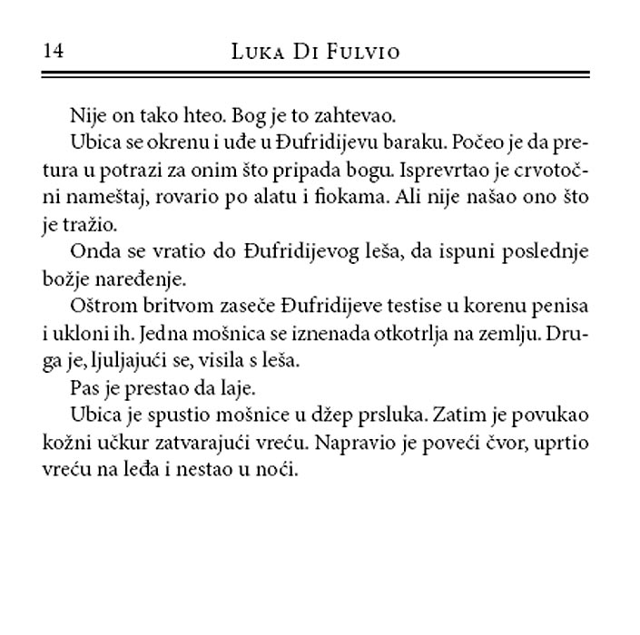 Dionisovi Stepenici, Luka di Fulvio - pogled 5
