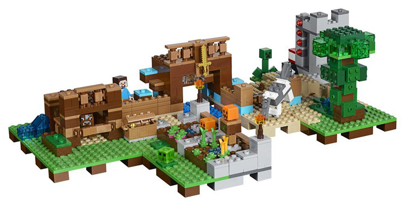 LEGO® Minecraft kocke  The Crafting Box 2.0 - Kutija za gradnju 2.0  717 delova  21135 - pogled 5
