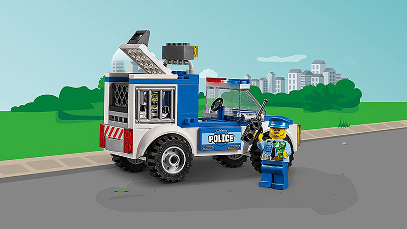 LEGO® Juniors kocke Police Truck Chase - Policijska potera 90 delova 10735 - pogled 5