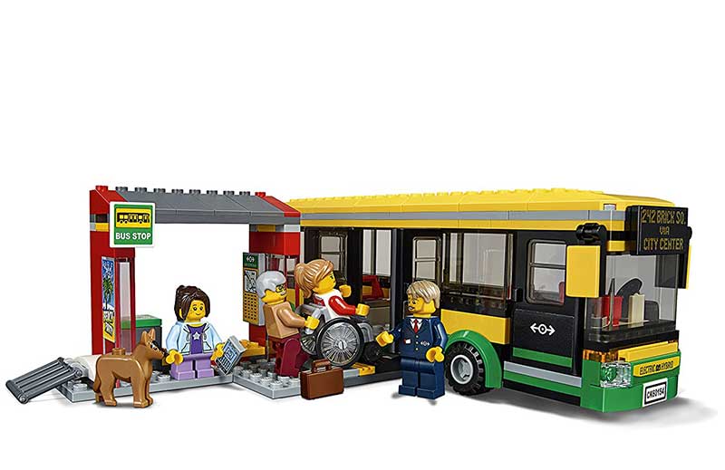 LEGO® City kocke - Autobuska stanica 60154 - pogled 5