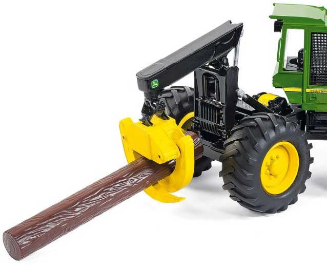 Siku Traktor John Deere za prenos stabala 4062 - pogled 5