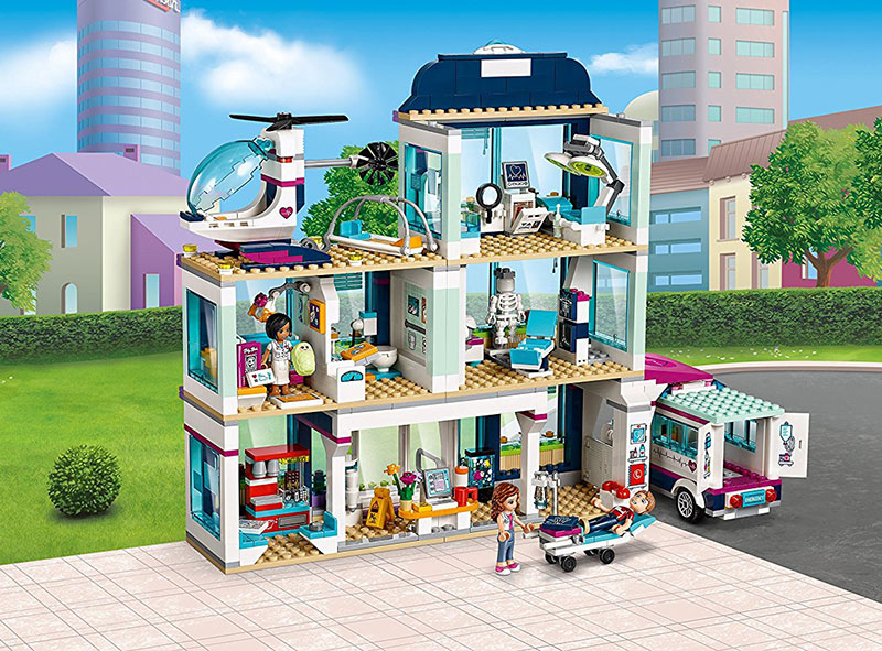 LEGO® FRIENDS kocke Heartlake Hospital – Hartlejk bolnica 871 deo 41318 - pogled 5