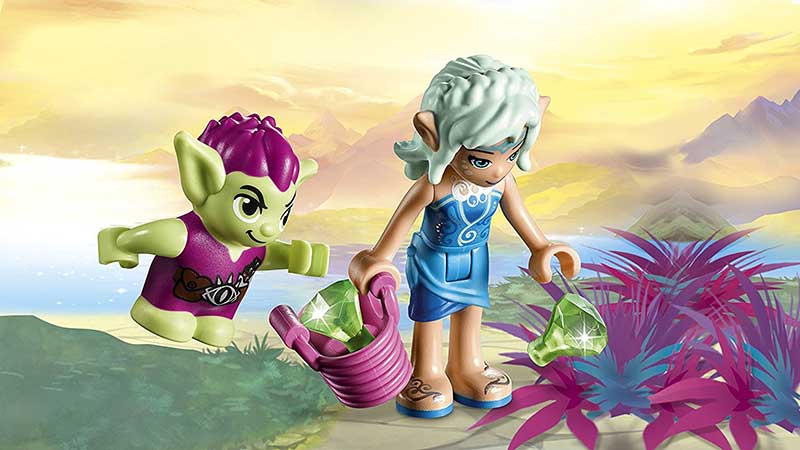 LEGO® Elves kocke Naidas Gondola and the Goblin Thief - Najdina gondola i goblin lopov 67 delova 41181 - pogled 5