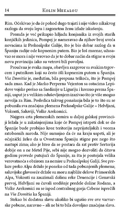 Moćnici I Ratnici, Kolin Mekalou - pogled 5