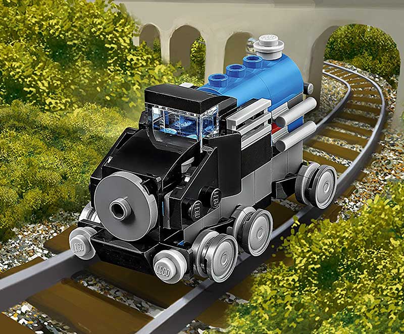 LEGO® Creator kocke 3 in 1 - Blue Express – Plavi ekspres 71 deo 31054 - pogled 5