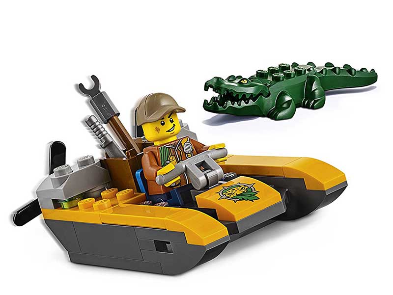 LEGO® City kocke Jungle Starter Set – Džungla: Osnovni set 88 delova 60157 - pogled 5