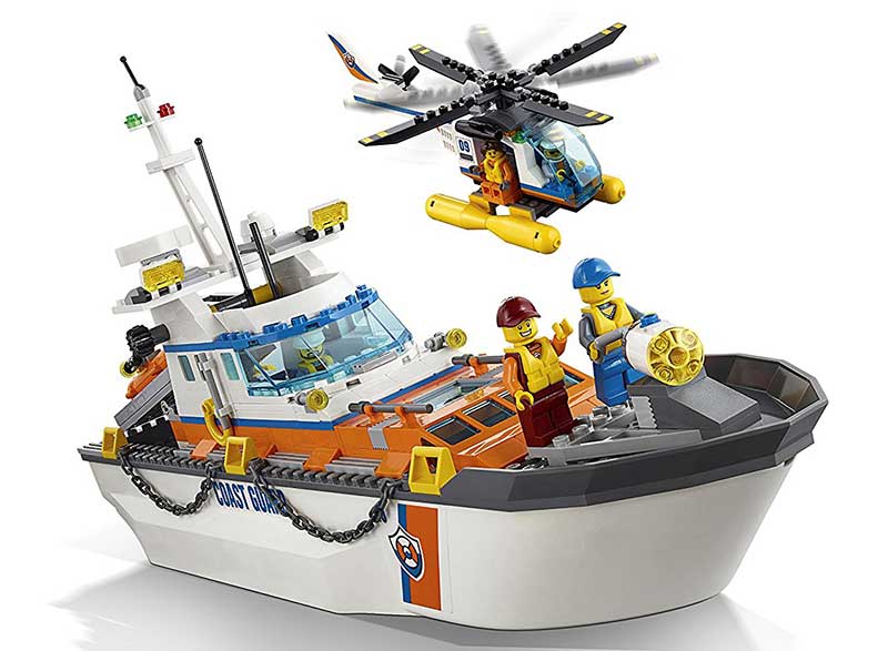 LEGO® City kocke Coast Guard Head Quarters - Obalska straža: Štab Obalske straže  792 dela 60167 - pogled 5