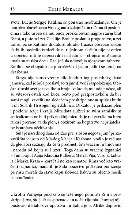 Fortunini Miljenici II - Nekrunisani Kralj, Kolin Mekalou - pogled 5