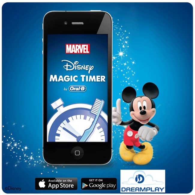 Oral-B Dečija punjiva električna četkica za zube Disney Mickey Mouse 500234 - pogled 5
