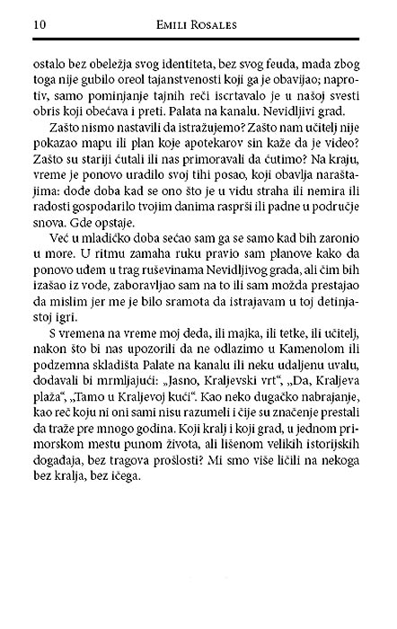 Nevidljivi Grad, Emili Rosales - pogled 5