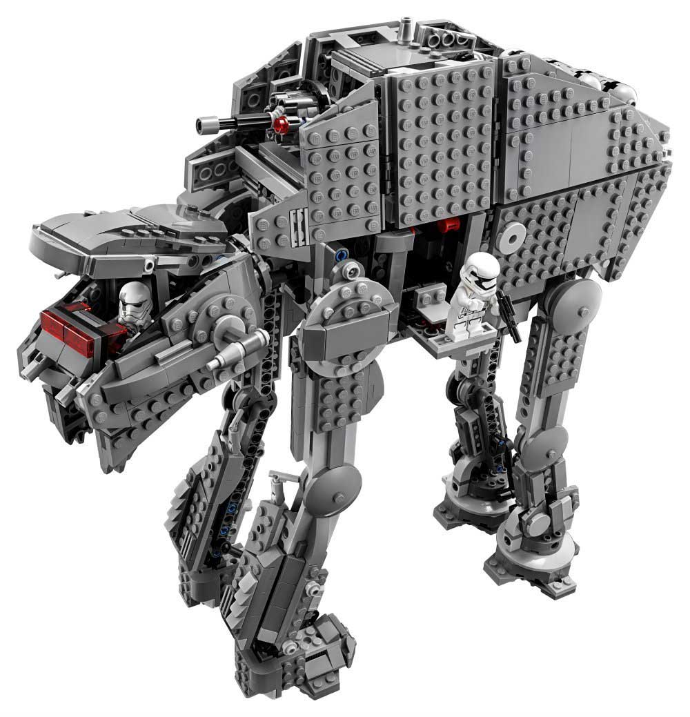 LEGO® STAR WARS™ kocke First Order Heavy Assault Walker - Oklopljeni hodač Prvog reda 1376 delova 75189 - pogled 5