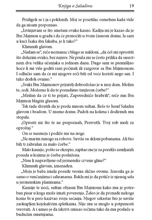 Knjiga O Saladinu, Tarik Ali - pogled 5