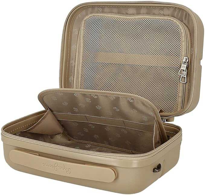 Kofer za šminku - beauty case Pepe Jeans Accent champagne 76939 - pogled 5