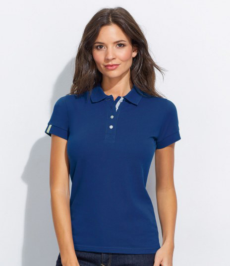 Sols Ženska majica sa kragnom i kratkim rukavima vel. XS Portland Women Red 00575 - pogled 5