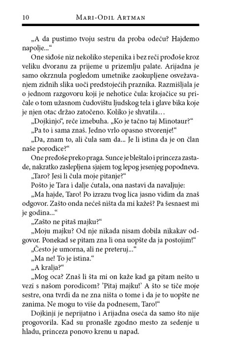 Mračne Priče Iz Mitologije 1 : Arijadna Protiv Minotaura, Mari-Odil Artman - pogled 5