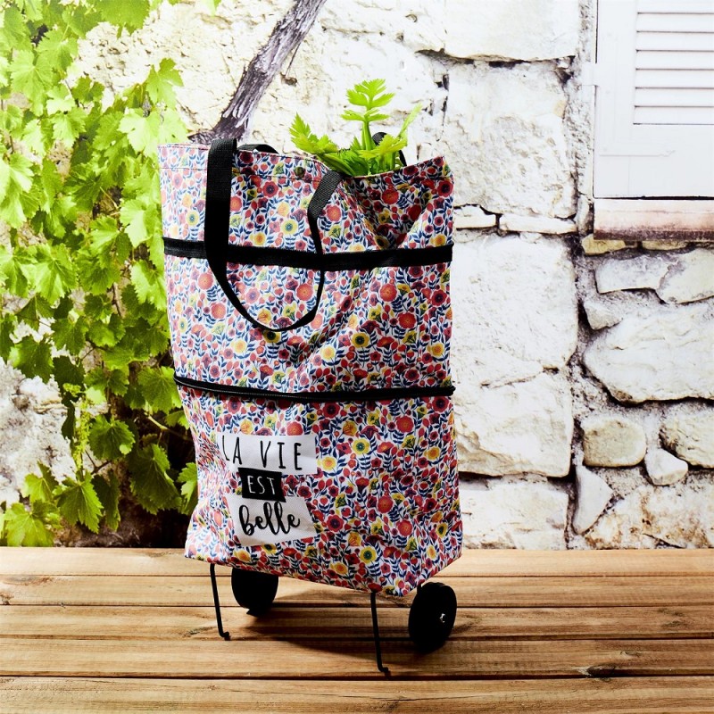 Torba ceger sa točkićima La Vie Est Belle - pogled 5