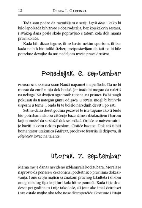 Kako Sam Izgubio Nadimak I Stekao Devojku, D. L. Garfinkl - pogled 5