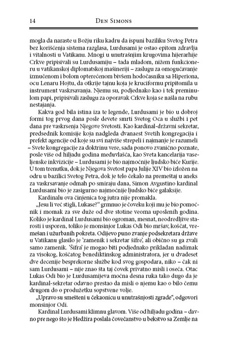 Uspon Endimiona, Den Simons - pogled 5