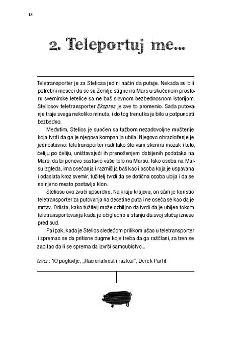 Svinja Koja Bi Da Bude Pojedena I Još 99 Misaonih Ogleda, Džulijan Badžini - pogled 5