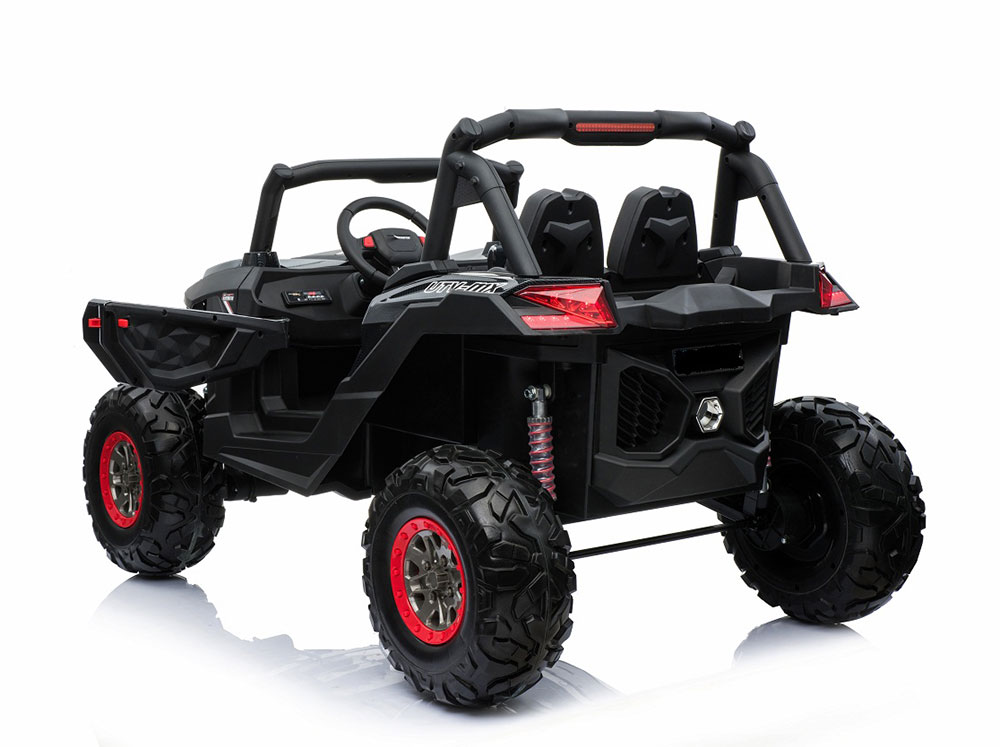 Dečiji auto na akumulator Terenac 4x4 crni - pogled 5