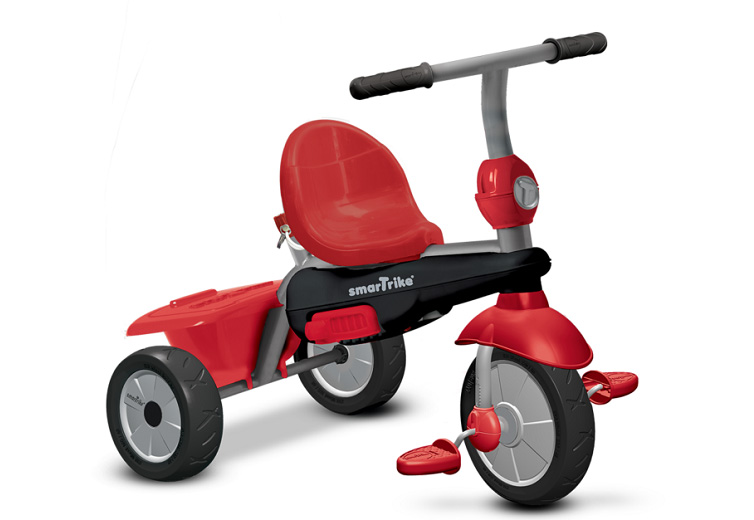 Smart Trike Tricikl VANILLA 4 u 1 Crveni - pogled 5